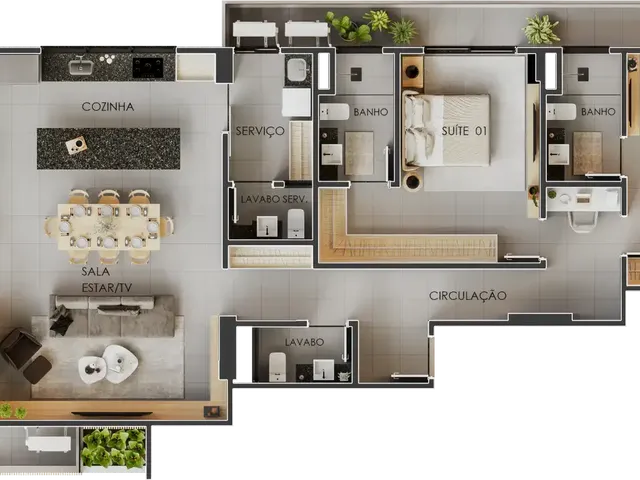 Imagem 16: Soho Apartamento com 2 dormitórios