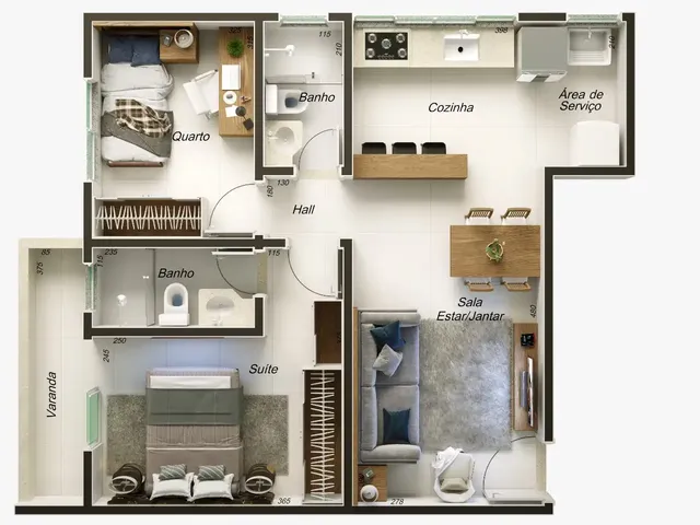 Imagem 8: Nápoles Apartamento com 2 dormitórios
