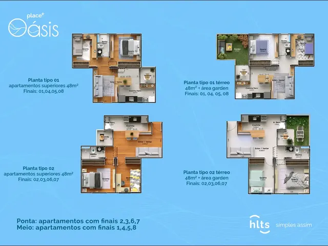 Imagem 10: Place+ Oásis Apartamento com 2 dormitórios