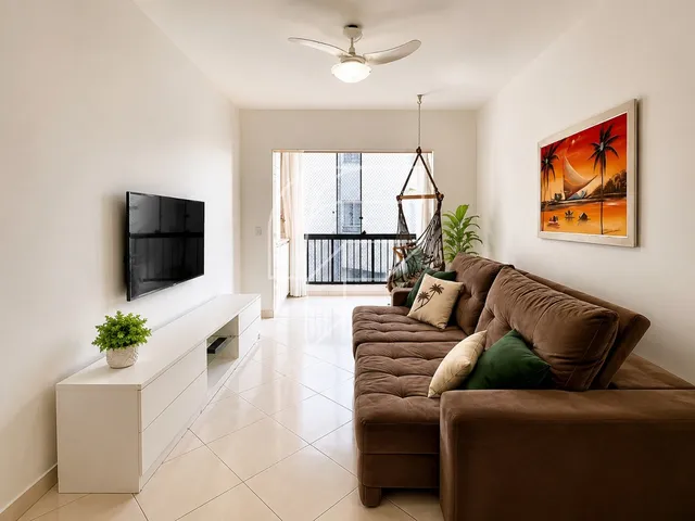 Imagem: O apartamento possui 1 Dormitório, 1 Suíte, 1 Banheiro, 1