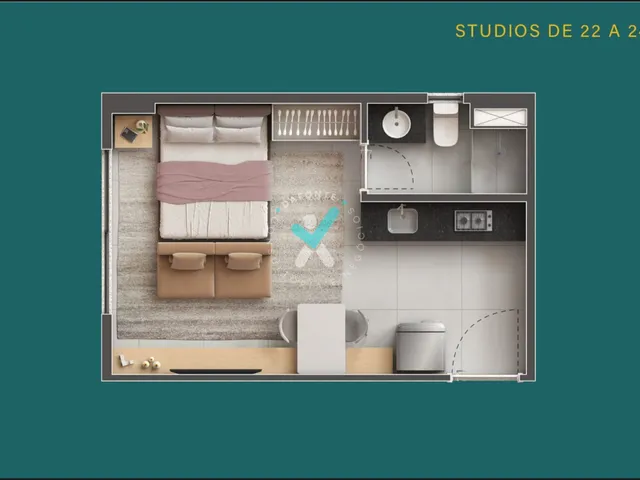 Imagem 7: Artium Hall Flat / studio com 1 dormitório