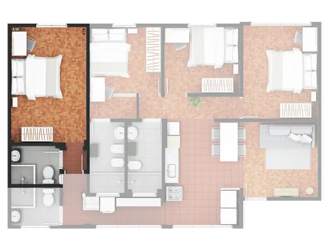 Imagem 11: Apartamento à venda no bairro Bela Vista em São Paulo/SP