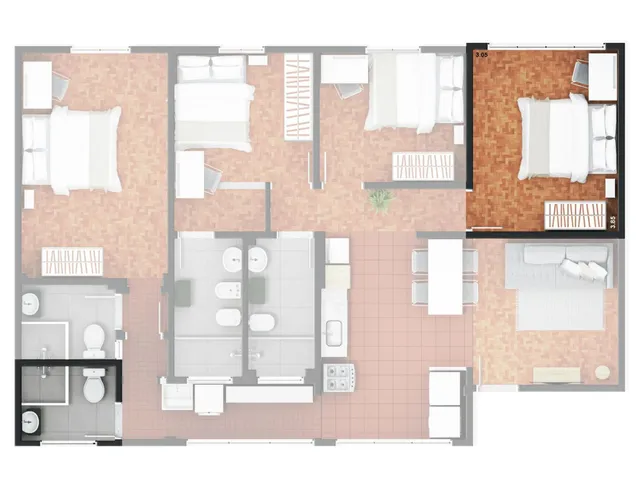 Imagem 12: Apartamento à venda no bairro Bela Vista em São Paulo/SP
