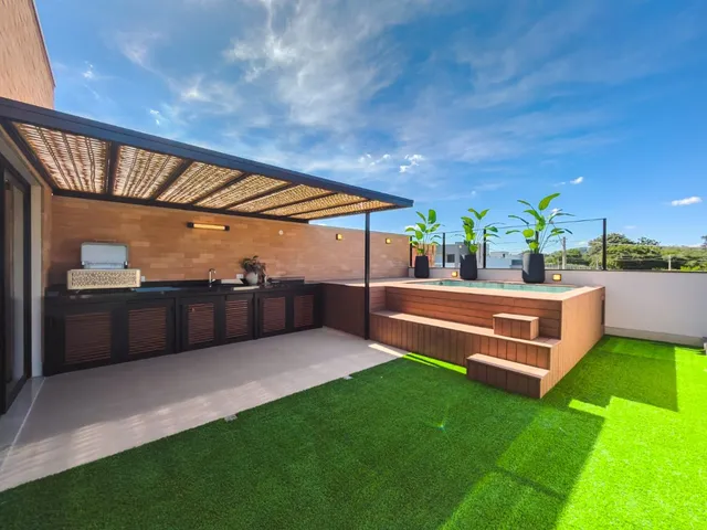 Imagem 15: Casa de Luxo em Condomínio no Bairro Caldeira em Indaiatuba-Sp, com 3 Quartos, 3 Suítes, 2 Salas e 150M² de Área