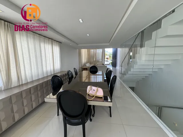 Imagem 2: Alugo Casa Duplex no Alphaville I com 590m2, 5/4 todos suítes, piscina, cinema, Salvador