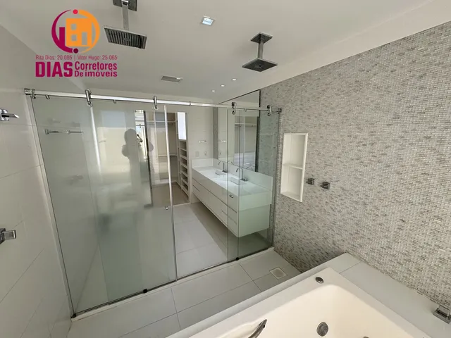 Imagem 7: Alugo Casa Duplex no Alphaville I com 590m2, 5/4 todos suítes, piscina, cinema, Salvador