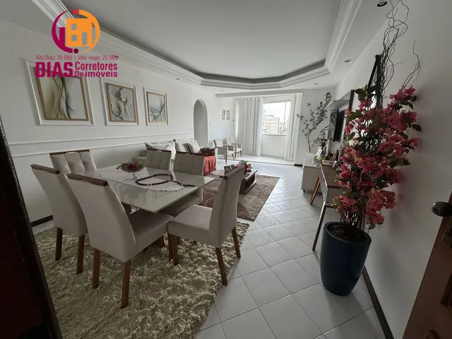 Imagem 6: Vendo apartamento com 126m², varanda, 3/4, 1 suíte, armários e ar, dependência, 1