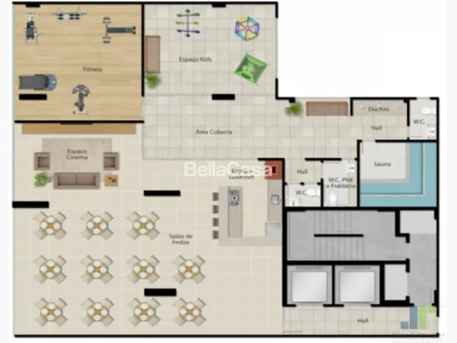 Imagem 8: Apartamento à venda na Praia do Morro em Guarapari, 2 quartos sendo 1 suite, 1 vaga de