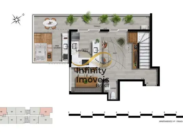 Imagem 5: Aldea Vale do Sereno - Apartamento À Venda no Bairro Vale do Sereno - Nova Lima/Mg