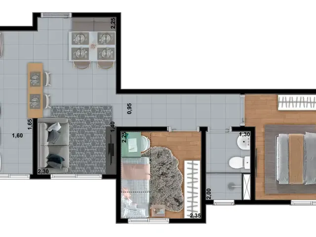 Imagem 13: Matiz Apartamento com 2 dormitórios