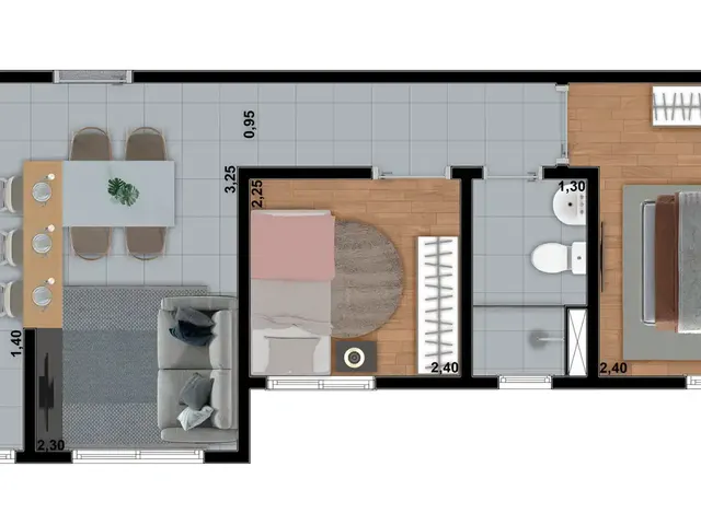 Imagem 14: Matiz Apartamento com 2 dormitórios