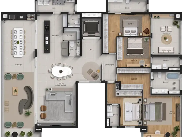 Imagem 13: Luzz Altamira Apartamento com 3 dormitórios