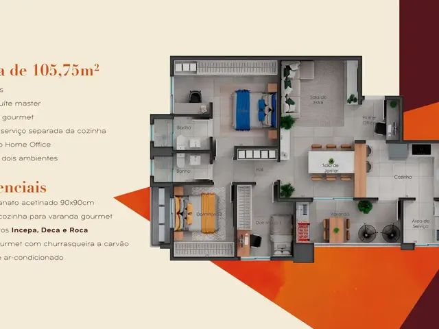 Imagem 16: Antares Apartamento com 3 dormitórios