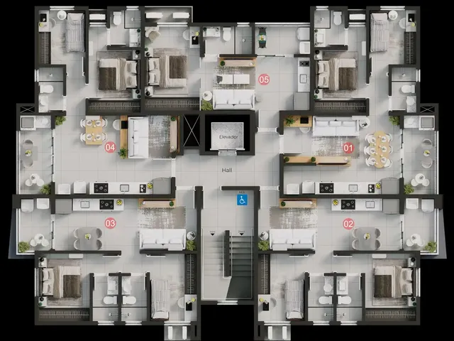 Imagem 5: Neo Piazza Apartamento com 2 dormitórios