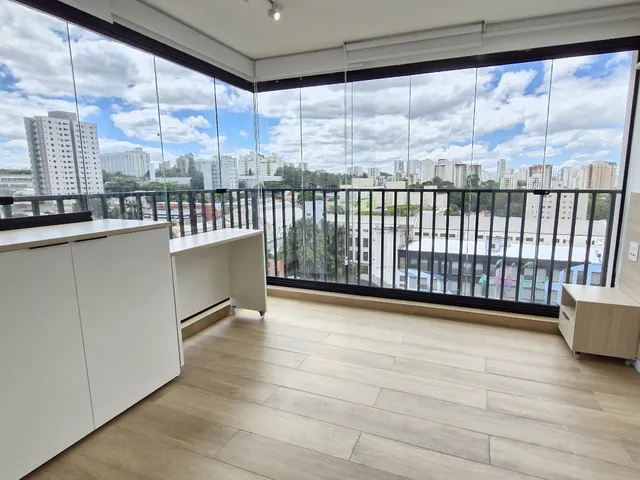 Imagem: O studio possui 1 Dormitório, 1 Banheiro, 30m² de Área e