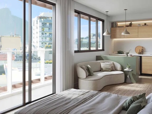 Imagem 3: Be In Rio Barão da Torre: Studios e Apartamentos de Luxo no Coração Pulsante de Ipanema