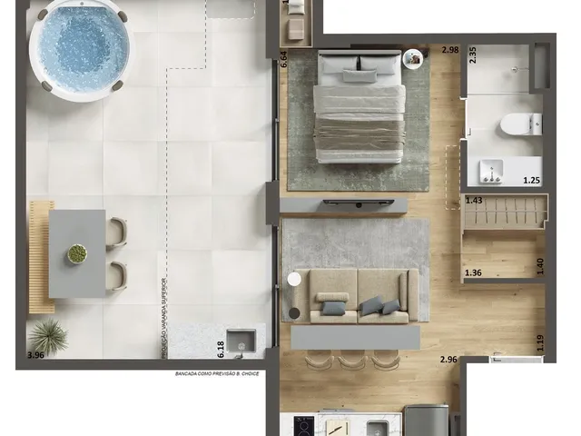 Imagem 9: Be In Rio Barão da Torre: Studios e Apartamentos de Luxo no Coração Pulsante de Ipanema