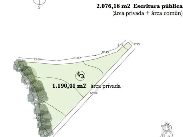Imagem 5: Terreno de 2.076,16 m² em Condomínio Exclusivo em Garopaba-SC, no Bairro Encantada: sua