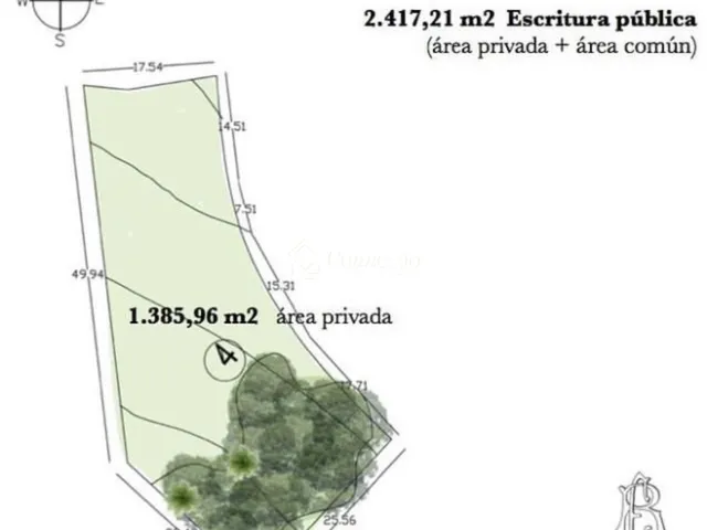 Imagem 8: Terreno de 2.076,16 m² em Condomínio Exclusivo em Garopaba-SC, no Bairro Encantada: sua