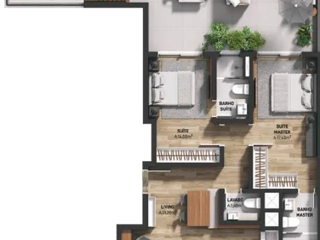 Imagem 7: Ícaro Apartamento com 2 dormitórios