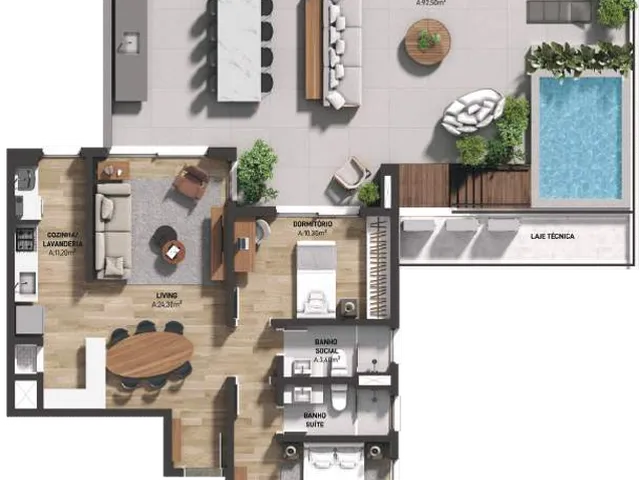 Imagem 10: Ícaro Apartamento com 2 dormitórios
