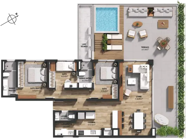 Imagem 13: Ícaro Apartamento com 2 dormitórios