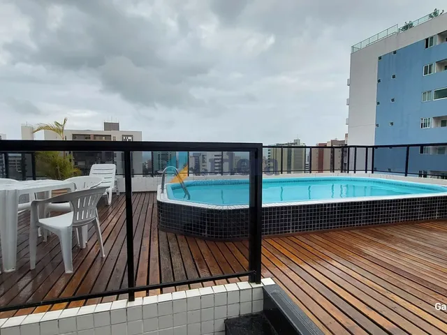 Imagem 4: Apto mobiliado - 46m² - 2 quartos - 1 suite- em Cabo Branco, João Pessoa/PB