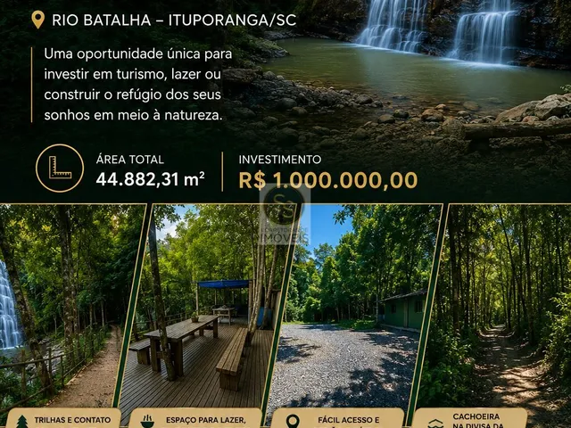 Imagem: Área à venda no bairro Rio Batalha - Ituporanga/SC