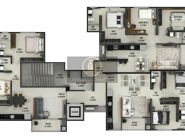 Imagem 10: Mozart Residence - Apartamento à venda no bairro Tabuleiro - Camboriú/SC