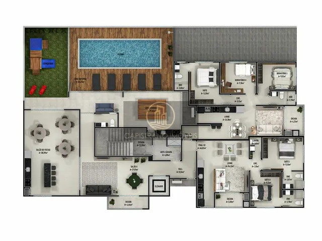 Imagem 9: Mozart Residence - Apartamento à venda no bairro Tabuleiro - Camboriú/SC