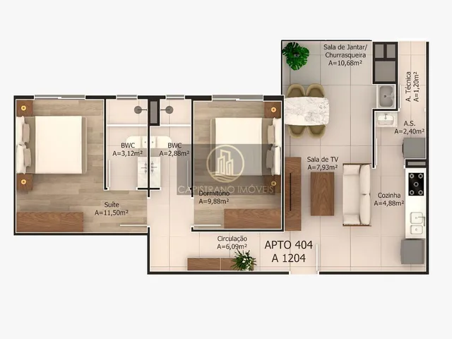 Imagem 2: Apartamento à venda no bairro São Francisco de Assis - Camboriú/SC