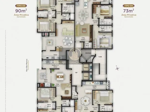 Imagem 10: Apartamento à venda no bairro São Francisco de Assis - Camboriú/SC