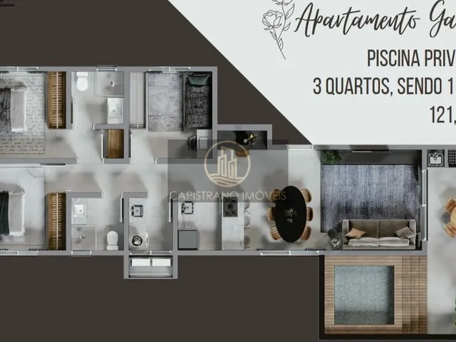 Imagem 2: Apartamento à venda no bairro Itacolomi - Balneário Piçarras/SC