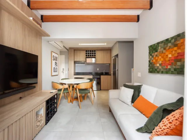 Imagem: O apartamento possui 2 Dormitórios, 2 Suítes, 3
