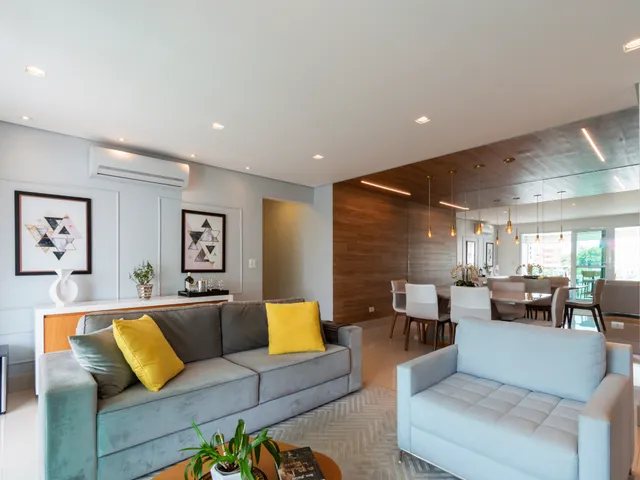 Imagem: O apartamento possui 3 Dormitórios, 3 Suítes, 3