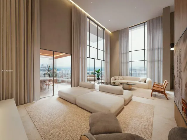 Imagem: O apartamento possui 4 Dormitórios, 4 Suítes, 5