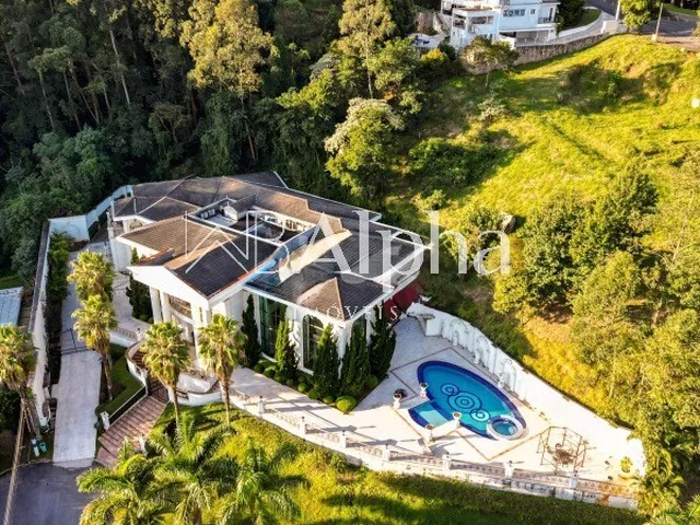 Imagem 1: Residencial Tamboré Imponente mansão de luxo à venda em condomínio exclusivo de