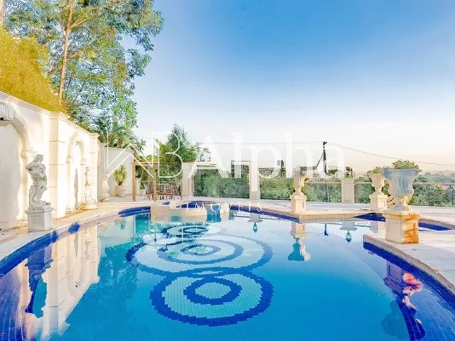 Imagem 2: Residencial Tamboré Imponente mansão de luxo à venda em condomínio exclusivo de