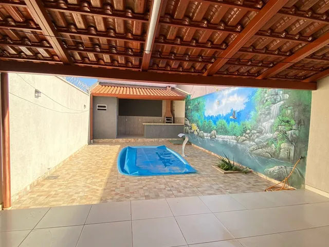Imagem 3: Casa com suíte, piscina e área gourmet para alugar em Senador Canedo