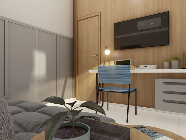 Imagem 8: Casa em Condomínio Fechado no Jardins Di Seffer – 3 Quartos com Suíte e Piscina
