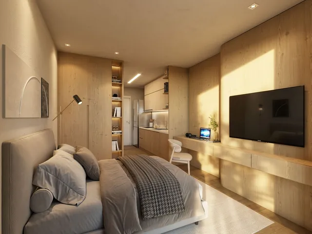 Imagem 1: Apartamentos de 2 Quartos com Suíte no PACE Luxury Apartments – Batista Campos