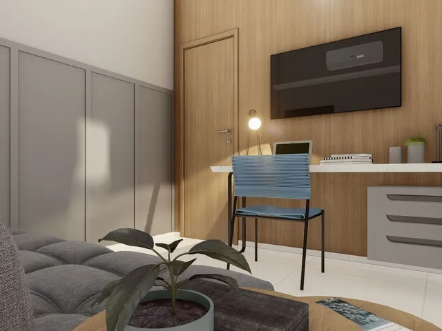 Imagem 2: Jardins Di Seffer: Casas Modernas Não Geminadas com 124m²