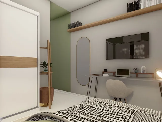Imagem 15: Jardins Di Seffer: Casas Modernas Não Geminadas com 124m²