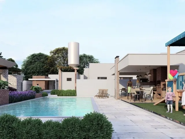 Imagem 4: Jardins Di Seffer: Casas Modernas Não Geminadas com 124m²
