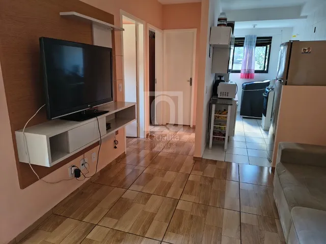 Imagem: O apartamento possui 2 Dormitórios, 1 Banheiro, 1 Vaga na