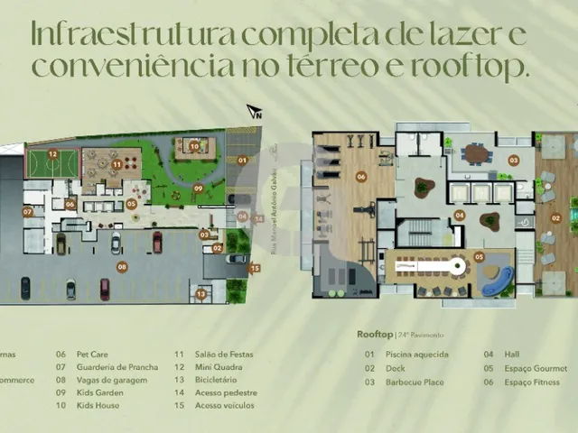 Imagem 6: Apartamento com 2 quartos sendo 1 suíte e beira-mar no Brisa Marina Orla Mood em
