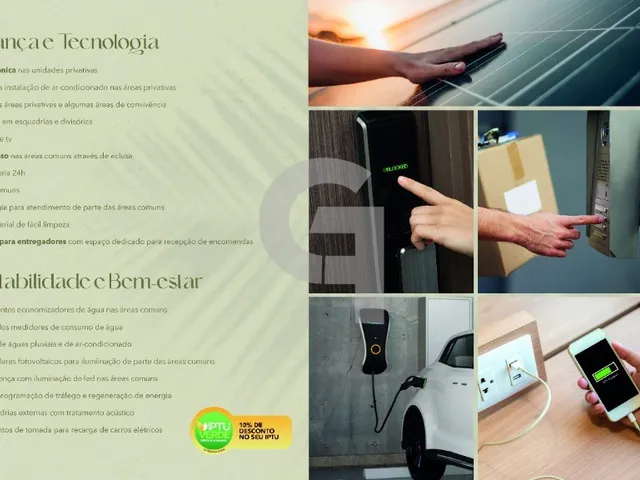 Imagem 13: Apartamento com 2 quartos sendo 1 suíte e beira-mar no Brisa Marina Orla Mood em