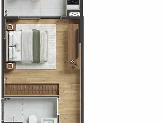 Imagem 16: Modo Botafogo: Double e Triple Studios de Luxo na Voluntários da Pátria – Design e