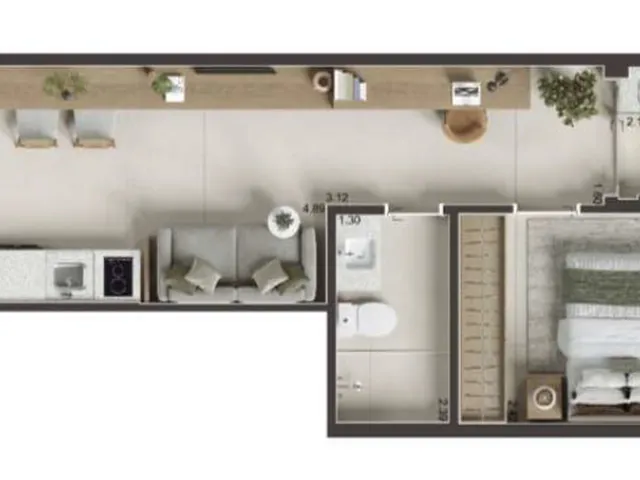Imagem 6: Soul Rio Bairro de Fátima: Studios e 2 Quartos com Lazer no Rooftop e Vista Incrível