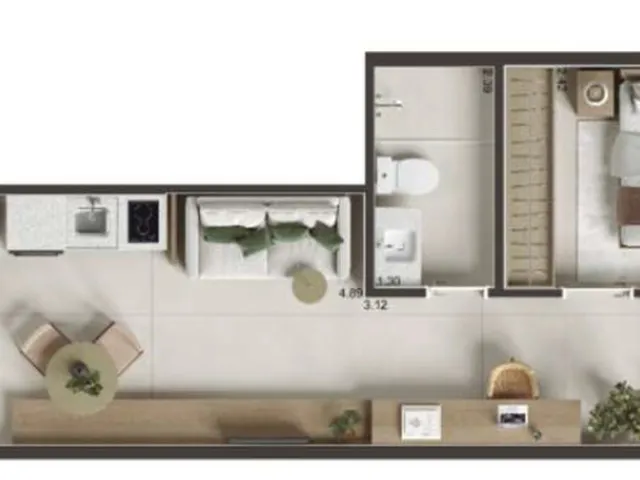 Imagem 8: Soul Rio Bairro de Fátima: Studios e 2 Quartos com Lazer no Rooftop e Vista Incrível